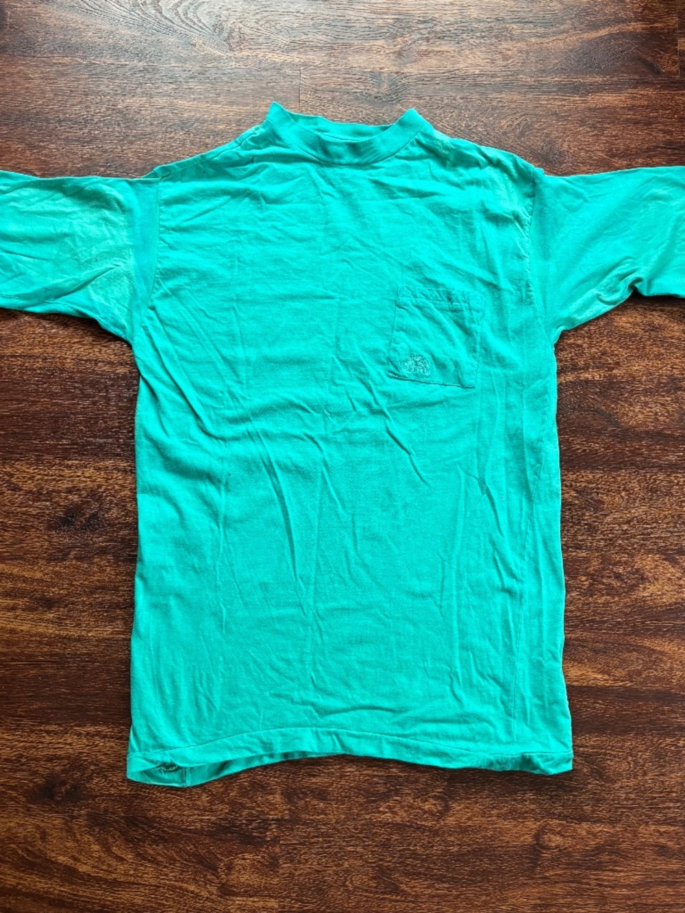 Vintage North Face Turquoise T Shirt